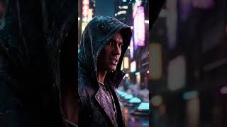 Neonların Arasında Kaybolmuş Sır Dolu Yürüyüş #cyberpunk #neon #gelecek #bilimkurgu #şehir #veo3