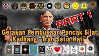 Gerakan Pembukaan Pencak Silat Kadhang “Trah Setia Hati” [PART 1] - PSHT Kebondalem