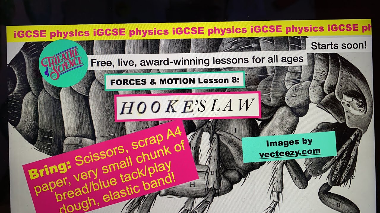 iGCSE Physics Forces & Motion 8 Hooke’s Law YouTube