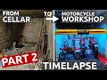 Part 2 transforming a cellar into a workshop  new upgrades timelapse