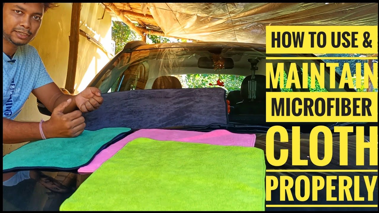 How to Use a Microfiber Cloth Correctly