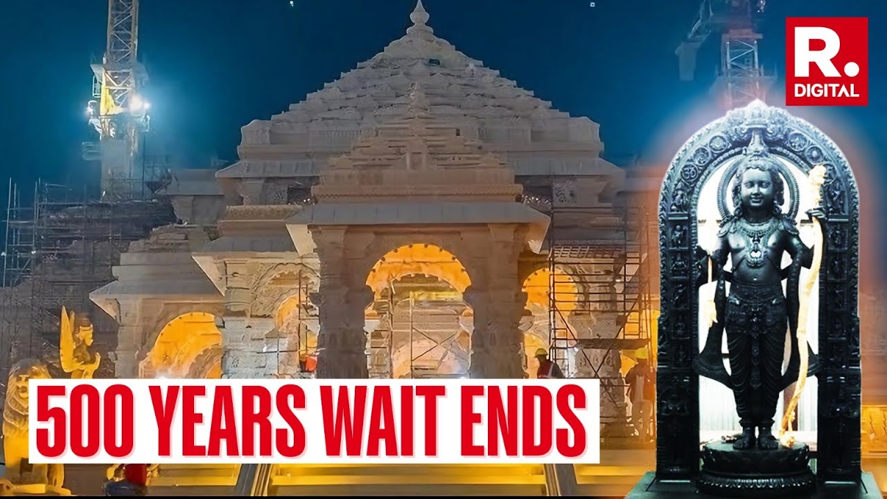Wave of enthusiasm and devotion grips Ayodhya ahead of Ram Temple Pran ...
