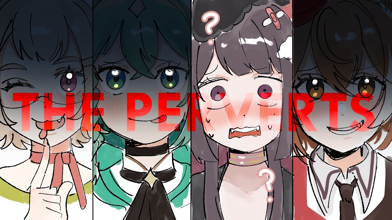 gooner art collab with @isaboatvtuber @healkaia @ mojika!
