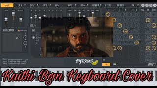 Kaithi Bgm Keyboard Cover By Hari Raama Krishnan Hrk Music Channel Sam Cs Use Headphones