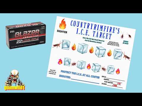 Country Rimfire ICE Cube Target