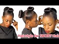 Quick and Easy hairstyle for SHORT HAIR