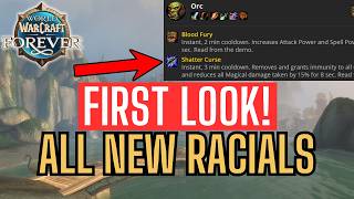 NEW! Race/Class Combos & Racial Abilities | World of Warcraft: Forever (Classic+) screenshot 3