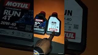 motul engine oil 🛢️ packing change same oil 🛢️ 20W40 #imolared #baloise #magicmotorsport #motulsuper