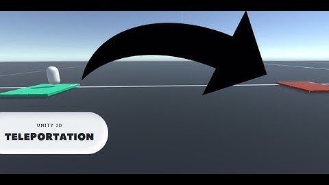 How To Make Teleportation In 6 MINUTES | Unity 3D