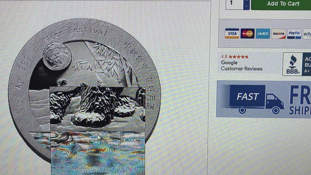China Moon Festival Silver Panda Hologram WHAT YouTube