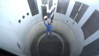 Skydiving Head Down Progression FF2 WindTunnel