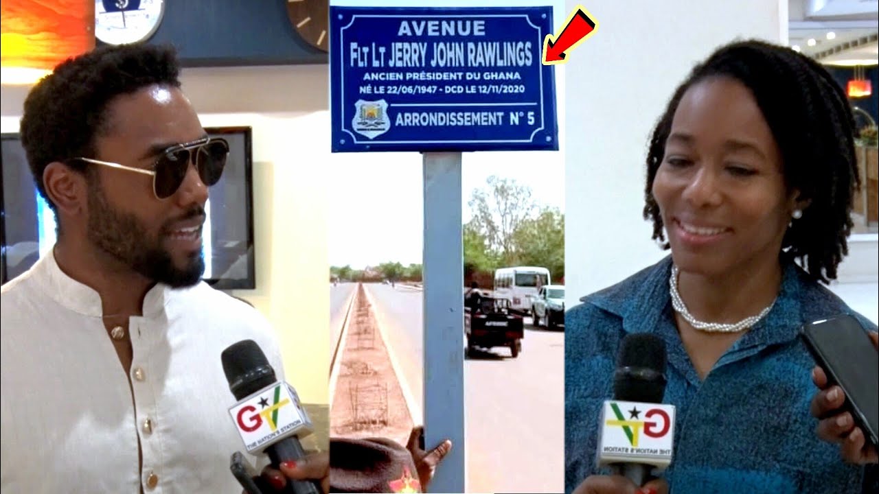 Dr. Zanetor & kimathi Rawlings excited as Burkina Faso name street after Prez. JJ Rawlings