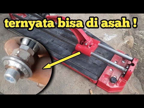 Video: Penggulung Pemotong Jubin: Pemilihan Cakera Pemotong Berlian, Pisau Untuk Pemotong Manual Dan Dengan Galas, Roda Pemotong Untuk Stoneware Dan Jubin Porselin