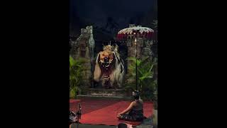 Ciri Khas Bapang Barong Kak Raos Pada Penampilan Bapang Barong Duta Gianyar Pkb 2025