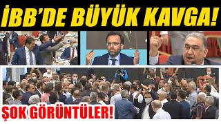 CHP'li üye Erdoğan'ı hedef alınca İBB Meclisi karıştı! \