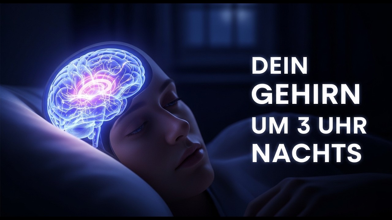 Was in deinem Gehirn passiert wenn du nicht schlafen kannst — Sanft erklärt #Schlaf#Einschlafhilfe