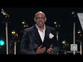 Recording Academy CEO Harvey Mason Jr. Delivers Speech At The 2025 GRAMMYs Premiere Ceremony