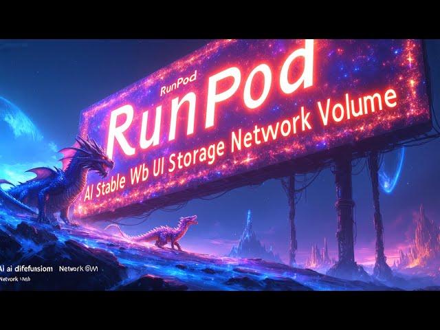 How To Use Storage Network Volume In RunPod & Latest Version Of ...