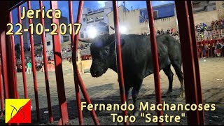 &quot;Jerica 22-09-2017&quot; Fernando Machancoses &quot;Toro Sastre rompe barrotes&quot;