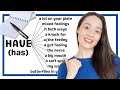 &quot;HAVE&quot; expressions to sound natural in English - Learn new vocabulary!