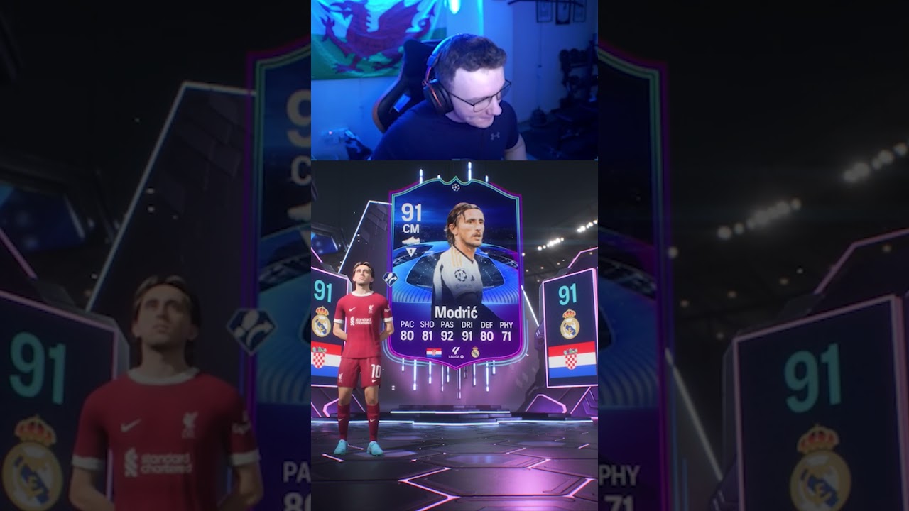 I PACKED RTTK MODRIC 3 TIMES #shorts #fc24