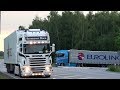 Travemnde skandinavienkai truck spotting with v8 sound and new generation scania 20