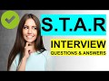 STAR INTERVIEW QUESTIONS and Answers (PASS GUARANTEED!)