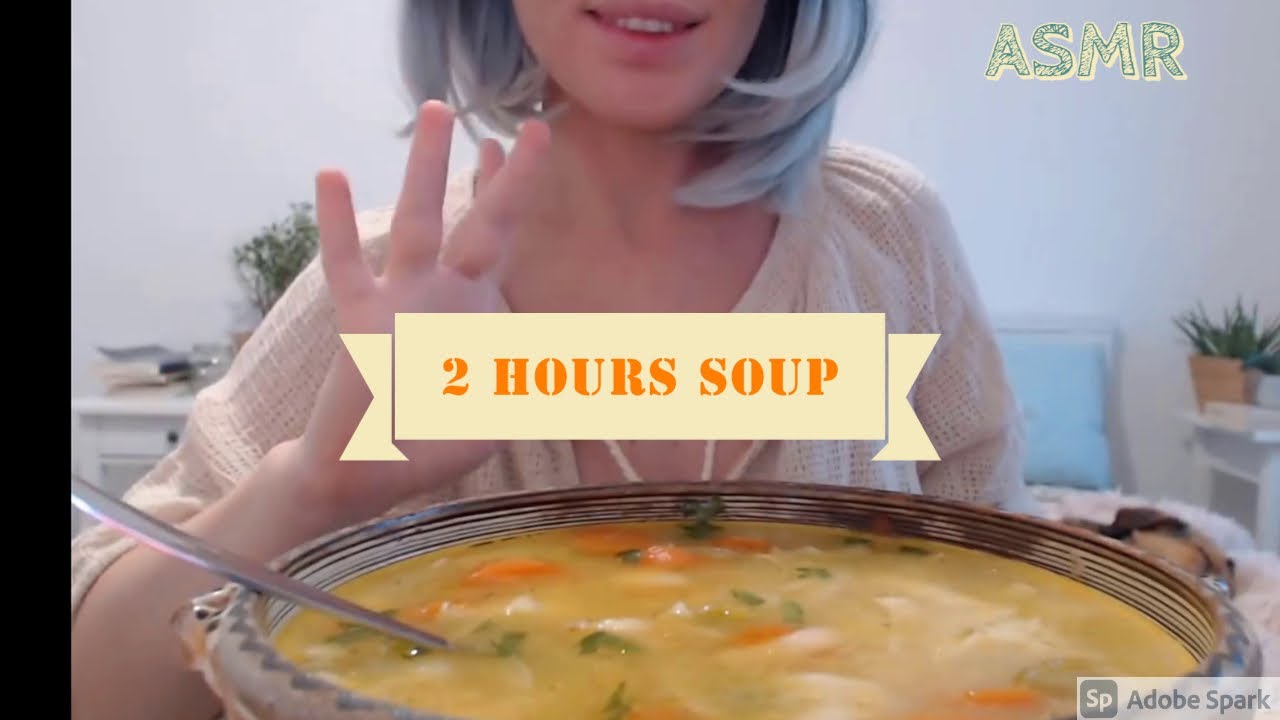 ASMR Eating Soup | 2 Hours Relaxing Slurp  | No Talking | Joy Chew  音フェチ