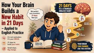 How Your Brain Builds a New Habit in 21 Days – Applied to English Practice