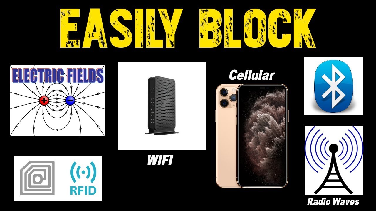 How To Block Wifi / Bluetooth / Rfid / Cell Signals