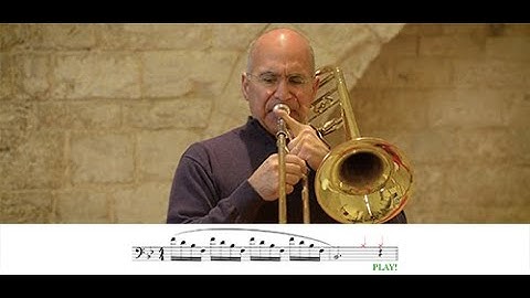 "Classical Trombone Masterclass" FIVE MUST SEE TIPS (Featuring A Joe Alessi Trombone Warm Up)