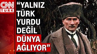 Atatürk'ün vefatı dünya basınının da gündemindeydi Resimi