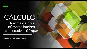 Cálculo I - a soma de dois inteiros