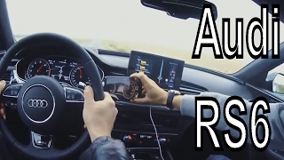 Audi RS6 Avant Performance/ Обзор/Test Drive/Top speed/ Sound RS6/LOUD Accelerations...