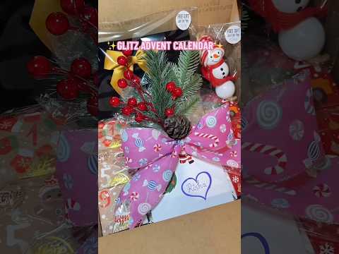 Thank You Risha For Your Order Glitz Advent Calendar 