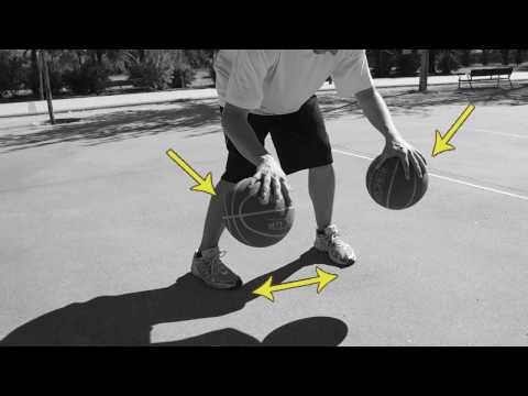 Ejercicios de bote con dos balones en baloncesto