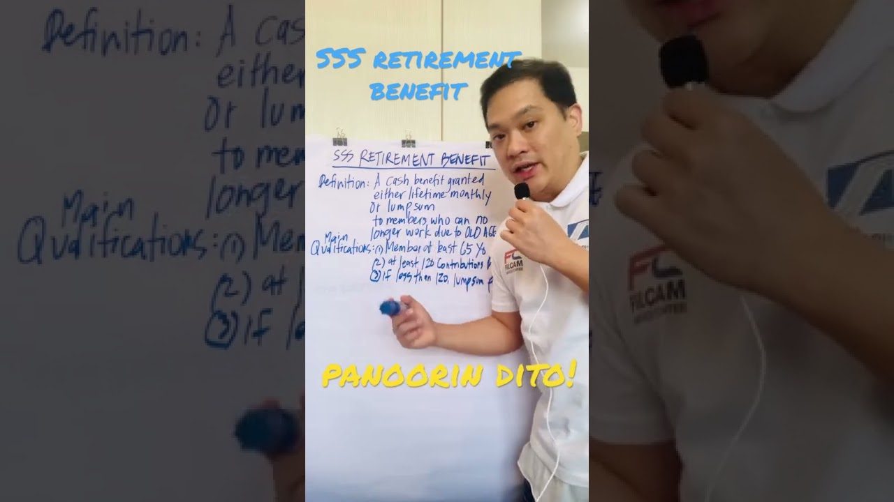 Watch Here: SSS Retirement Benefit