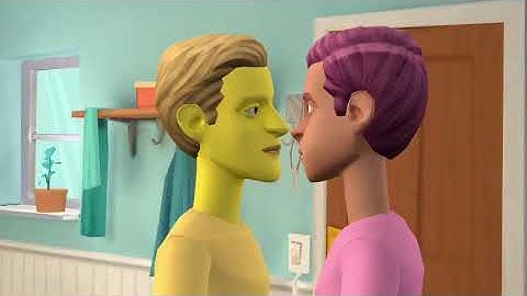 Cranuim game characters kissing