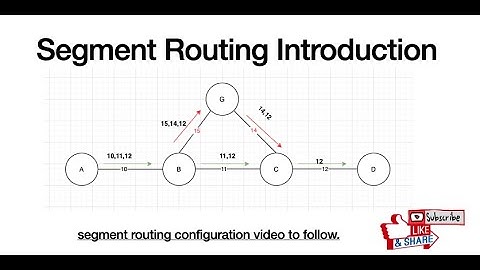 Introduction to Segment Routing