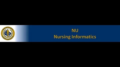 Nursing Informatics Workflow