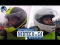 Which one is quieter? Shoei Neotec 2 vs Schuberth C4  ROAD TEST | FortaMoto