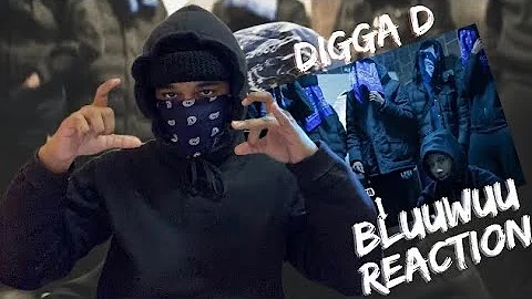 Digga D - Bluuwuu (Official video) Crooklyn Reaction