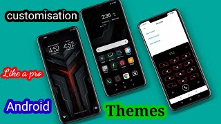 Best themes for android || Customise your phone like a pro || Special Pro Themes || Miui 12.5 themes screenshot 5
