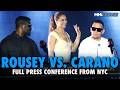 Ronda Rousey, Nate Diaz, Mike Perry sound off at press conference for MVP MMA on Netflix