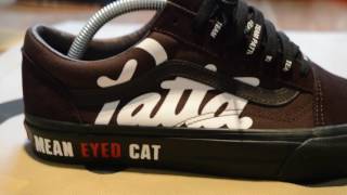 vans patta mean eyed cat