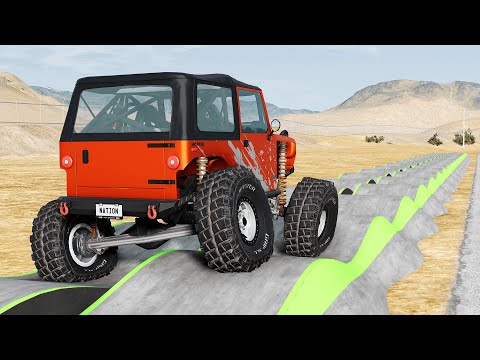 Cars vs Suspension Test – BeamNG.Drive