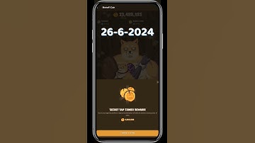 MemeFi daily secret tap combo reward 26-6-2024 get 2M points #memefi #combo