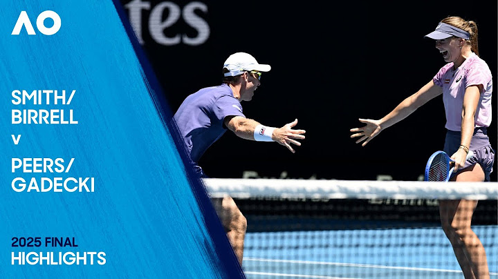 Smith/Birrell v Peers/Gadecki Highlights | Australian Open 2025 Final
