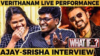 What If Udit Narayan Sings Verithanam Song - Live Singing By Ajay Krishnaa | Srisha | Super Singer