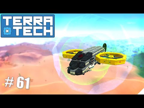 Видео: TerraTech прохождение серия-61 | Модернизировал боевой вертолет